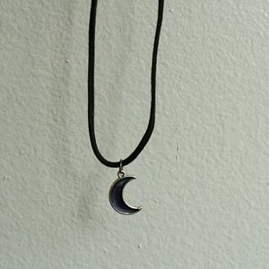 crescent moon necklace